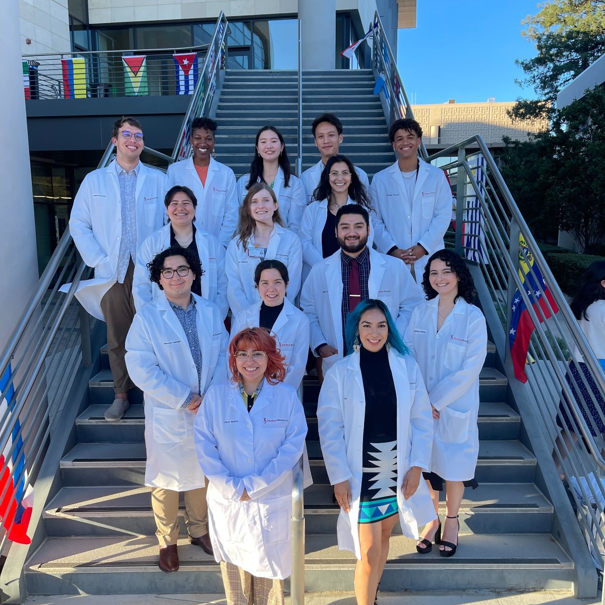 2023 Stanford Biosciences Lab Coat Ceremony with ADVANCE Cohort